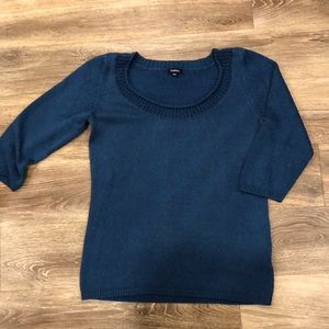 Pretty teal sweater
